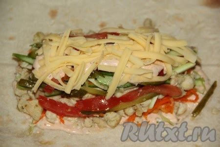 Шаурма с курицей и корейской морковью: 9 фото в рецепте