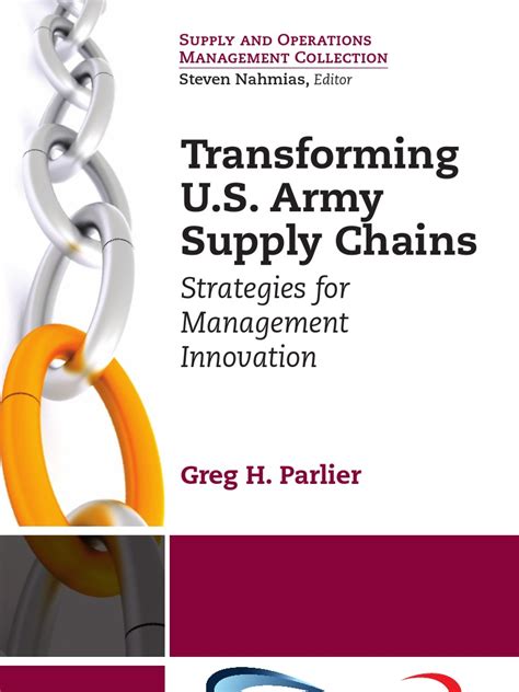 Transforming U.S. Army Supply Chains | PDF | Supply Chain | Strategic ...