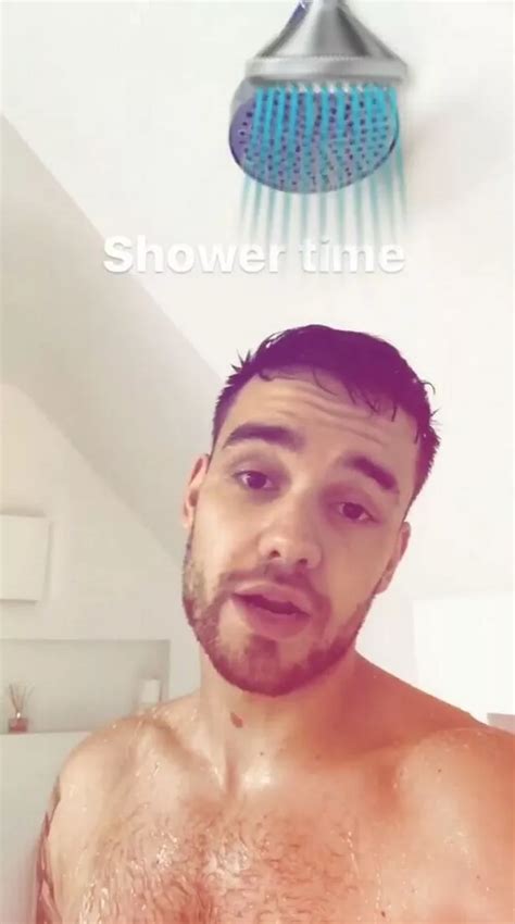 Naked Liam Payne Flaunts His Hairy Chest In Bizarre Shower Video