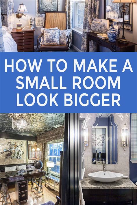 Small space decorating ideas how to make a small room look bigger – Artofit