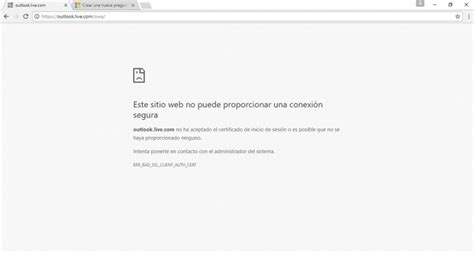 Solucionar Problema Err Bad Ssl Client Auth Cert Tecnoguia