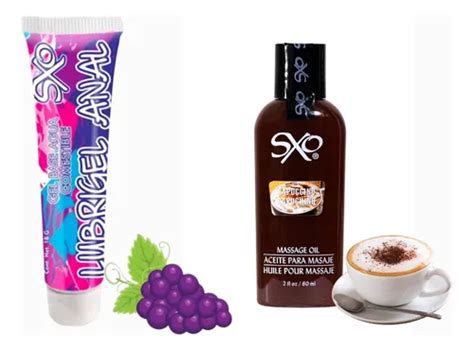 Lubricante Masaje Corporal Sxo ml Anestesico Anal Uva Capuchino Meses sin interés