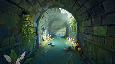 Artstation Peaceful Aqueduct