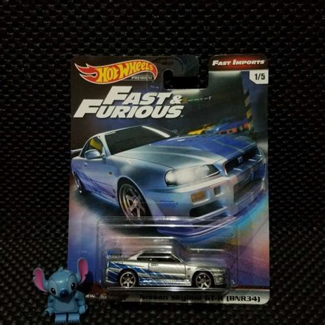 Promo Hot Wheels Nissan Skyline Gtr Bnr R Fast Furious Fast Imports Diskon Di Seller