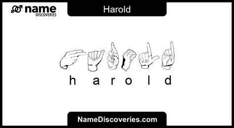 Harold - Name Meaning and Origin