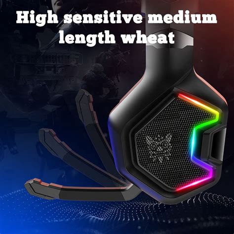 Comfortable Gaming Wired Headset Headphones With Mic Noise