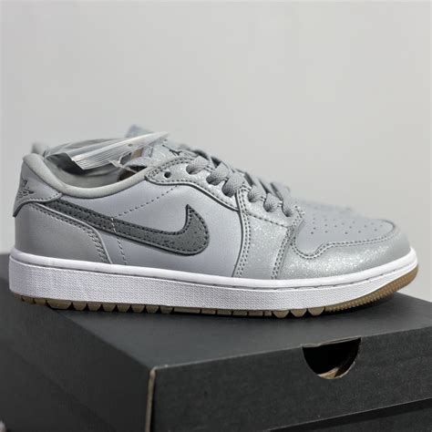 Air Jordan 1 Low Golf Wolf Grey Gum SneakerCool