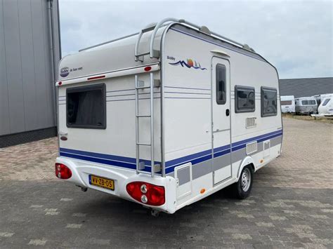 Hobby De Luxe 400 Sf Voortent Vast Bed Bij Wope Caravans Bv Te S