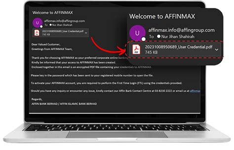 Affinmax First Time Login