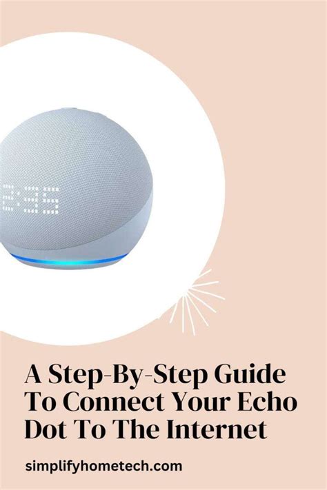 how to connect my echo dot to the internet