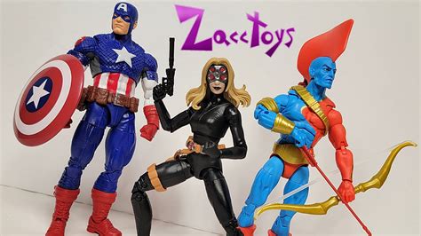 Marvel Legends Avengers Ultimate Captain America Yelena Belova BW Yondu