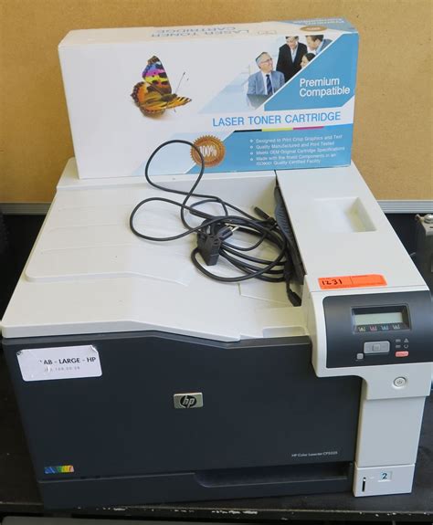 Hp Cp5225 Laserjet Printer And Unused Toner Cartridge Rm 204 Oahu