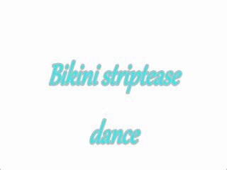 Luvlybelle Bikini Striptease Dance