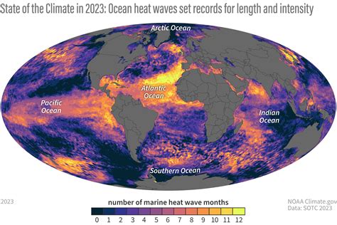 State of the Climate report highlights global ocean temperature records