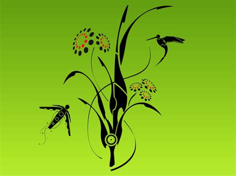 Digital Nature Vector Art And Graphics