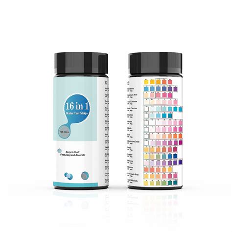 Drinking Water Test Kit 16 In 1 Drinking Water Test Strips Water Test