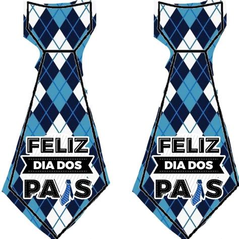 Gravata Feliz Dia Dos Pais Para Imprimir - Gravata Para O Dia Dos Pais