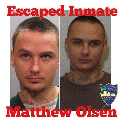 UPDATE: Jacksonville police say escaped inmate back in custody, will