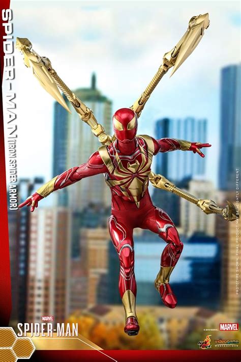 Hot Toysmarvels Spider Man Iron Spider Armor Toys Zone D Figures Price