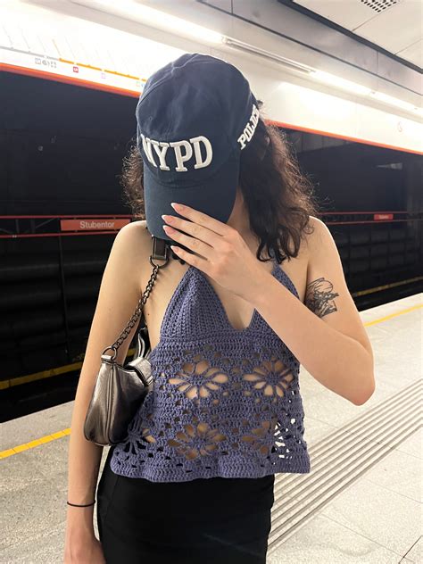 Blumen Bikini Häkeltop Etsy