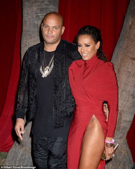 Mel B Puts On A VERY Leggy Display In Daring Red Dress At The Maxim Hot Party In LA Daily