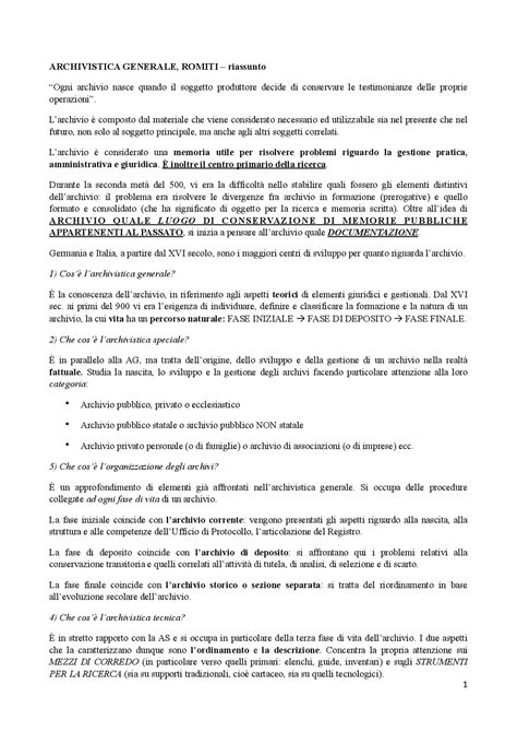 Manuale Di Archivistica 2