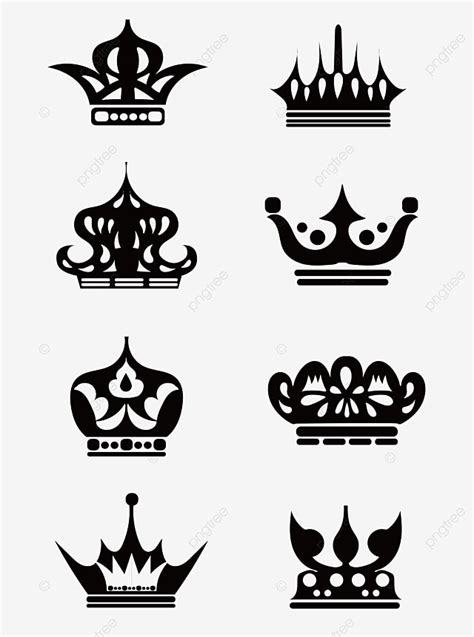 The Best 18+ Crown Vector Png Black And White - AH Background