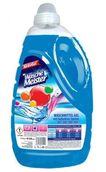 Гель для стирки Wasche Meister 4.13 L | отзывы