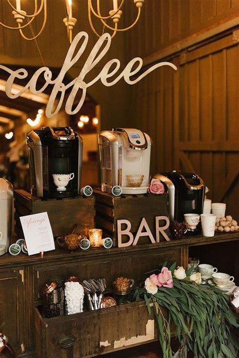 Diy Drink And Dessert Bars For Your Next Fall Party Reception