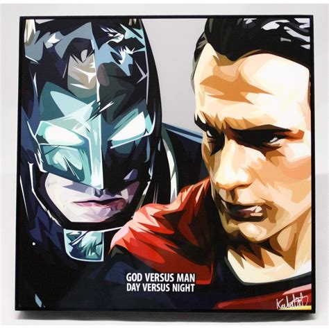 BBW Superman Batman God Versus Man Pop Art X ISBN Shopee Malaysia