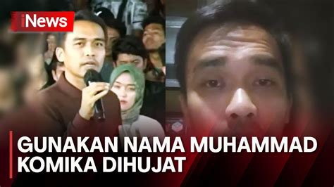 Diduga Sindir Nama Muhammad Komika Aulia Rakhman Buat Video