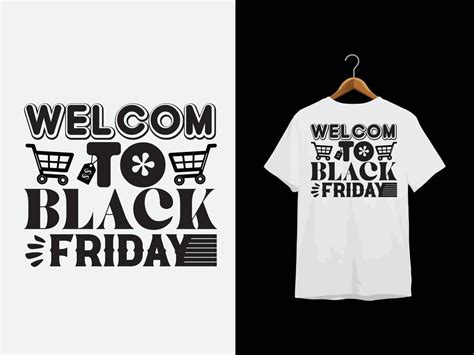 Black Friday T Shirt Design 9522643 Vector Art At Vecteezy