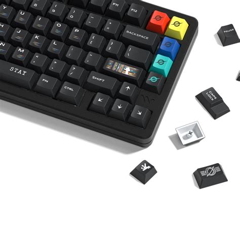 Womier 134 Keys Starlight Dye Sub Keycaps Cherry Profile Custom