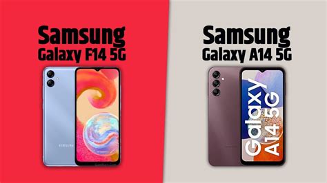 Samsung Galaxy F14 5g Vs Samsung Galaxy A14 5g Full Comparison Youtube