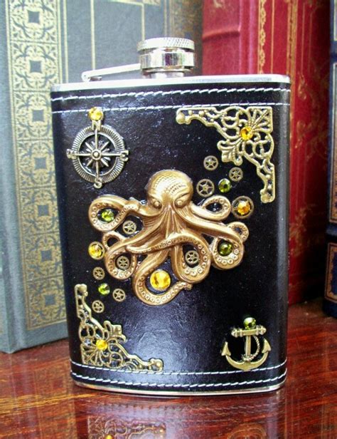 Octopus Flask Flask Hip Flask Barware