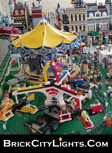 Lego Amusement Park In The Daytime Lego City Lego City Layout