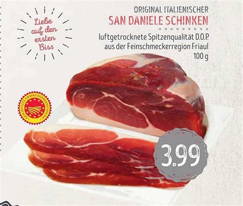 Original Italienischer San Daniele Schinken Angebot Bei Edeka Struve