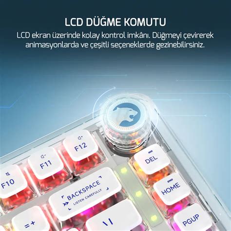 Gamepower Gasket Pro X Rgb Wireless Bluetooth Kablolu Mekanik Hot Swap Ya L Switch Gasket