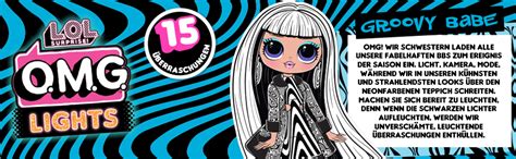 L O L Surprise OMG Doll Lights Series Groovy Babe Amazon Se Leksaker