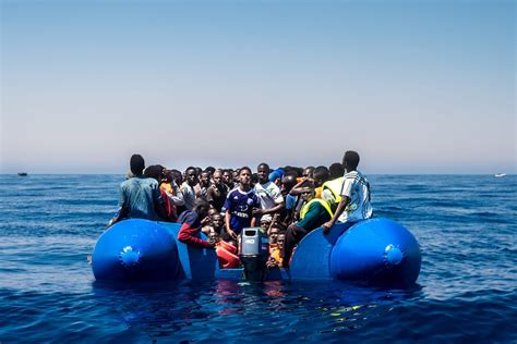 Bolstered Libyan coast guard intercepts packed migrant boat – Middle