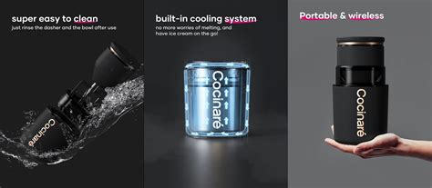 Cocinare Krush Wireless Portable Diy Ice Cream Maker Greenstorehk