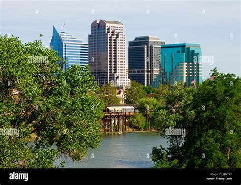 Buildings In Downtown Sacramento California Stock Photo Alamy