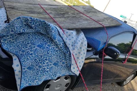 Just A Car Guy: Inventive ways to prevent hail damage in Texas, found by a local tv channel who ...