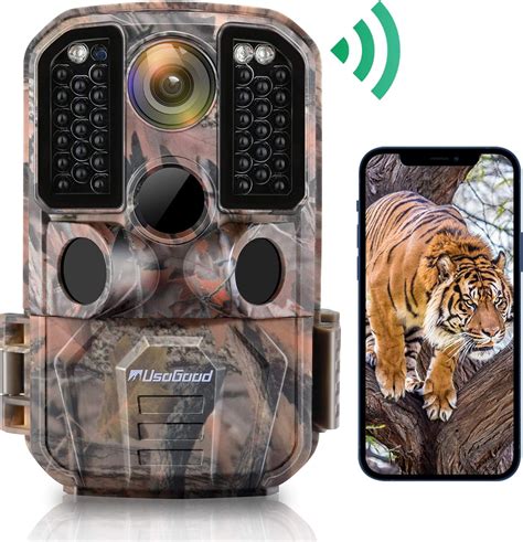 Amazon.com: usogood Trail Camera, [WiFi 24MP/1296P] Game Cameras with ...