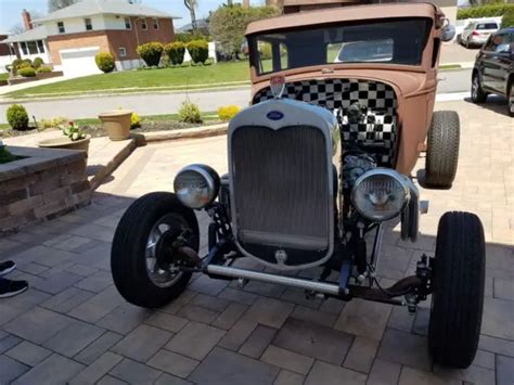 FORD MODEL A WINDOW COUPE HOT ROD STREET ROD RAT ROD MUSCLE CAR CLASSIC For Sale Photos