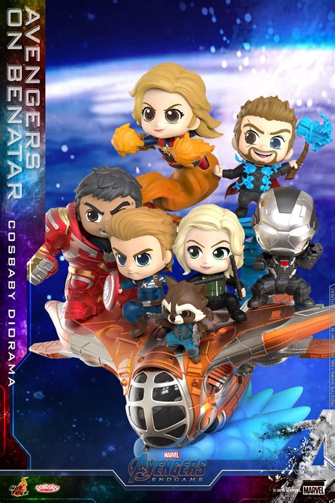 Hot Toys Reveals Intergalactic Avengers Endgame Cosbaby Diorama