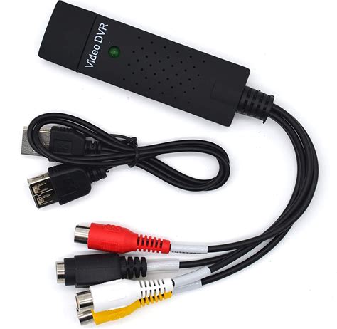 EasyCAP Capture USB 2.0 Audio Video Capture Adapter TV VHS DVD: Amazon ...