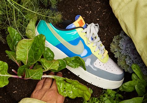 UNDEFEATED Nike Air Force 1 Multi-Color Patent Pack Drop 1 ...