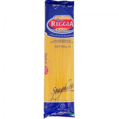 REGGIA Макароны №18 Спагетти, 500г. - купить с доставкой по выгодным ...