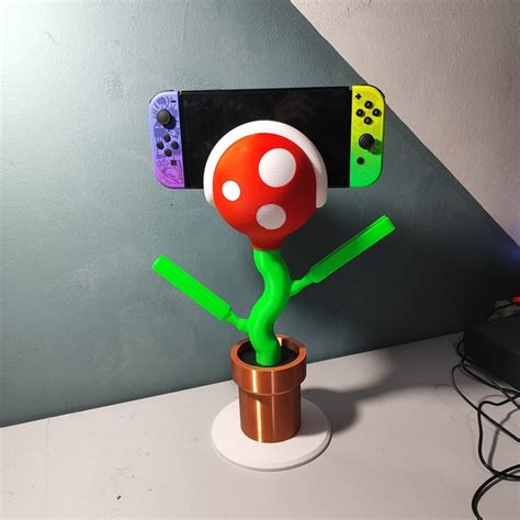 Piranha Plant Switch Stand Etsy